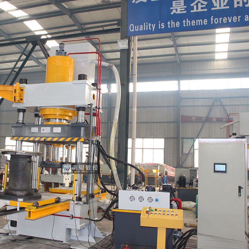 400噸液壓機(jī)帶雙移動工作臺四柱油壓機(jī)400T帶升降裝置壓力機(jī)