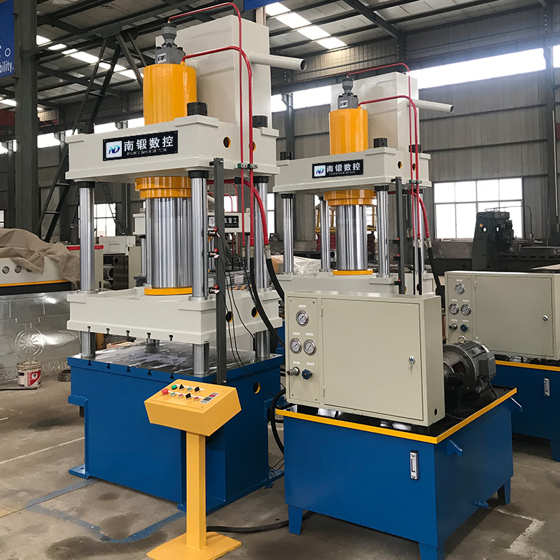 100T不銹鋼成型油壓機，100噸三梁四柱油壓機